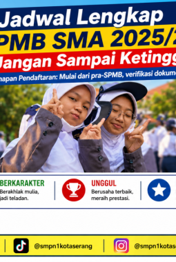 Jadwal Lengkap SPMB SMA 2025/2026: Jangan Sampai Ketinggalan!