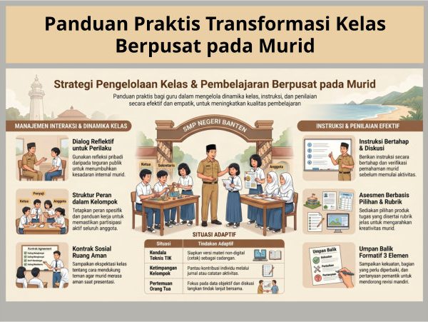 Panduan Praktis Transformasi Kelas Berpusat pada Murid