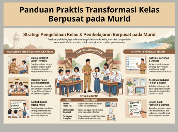 Panduan Praktis Transformasi Kelas Berpusat pada Murid