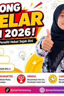 Borong 3 Gelar OPSI 2026! Bukti Siswa SMPN 1 Kota Serang Bisa Jadi Peneliti Hebat Sejak Dini