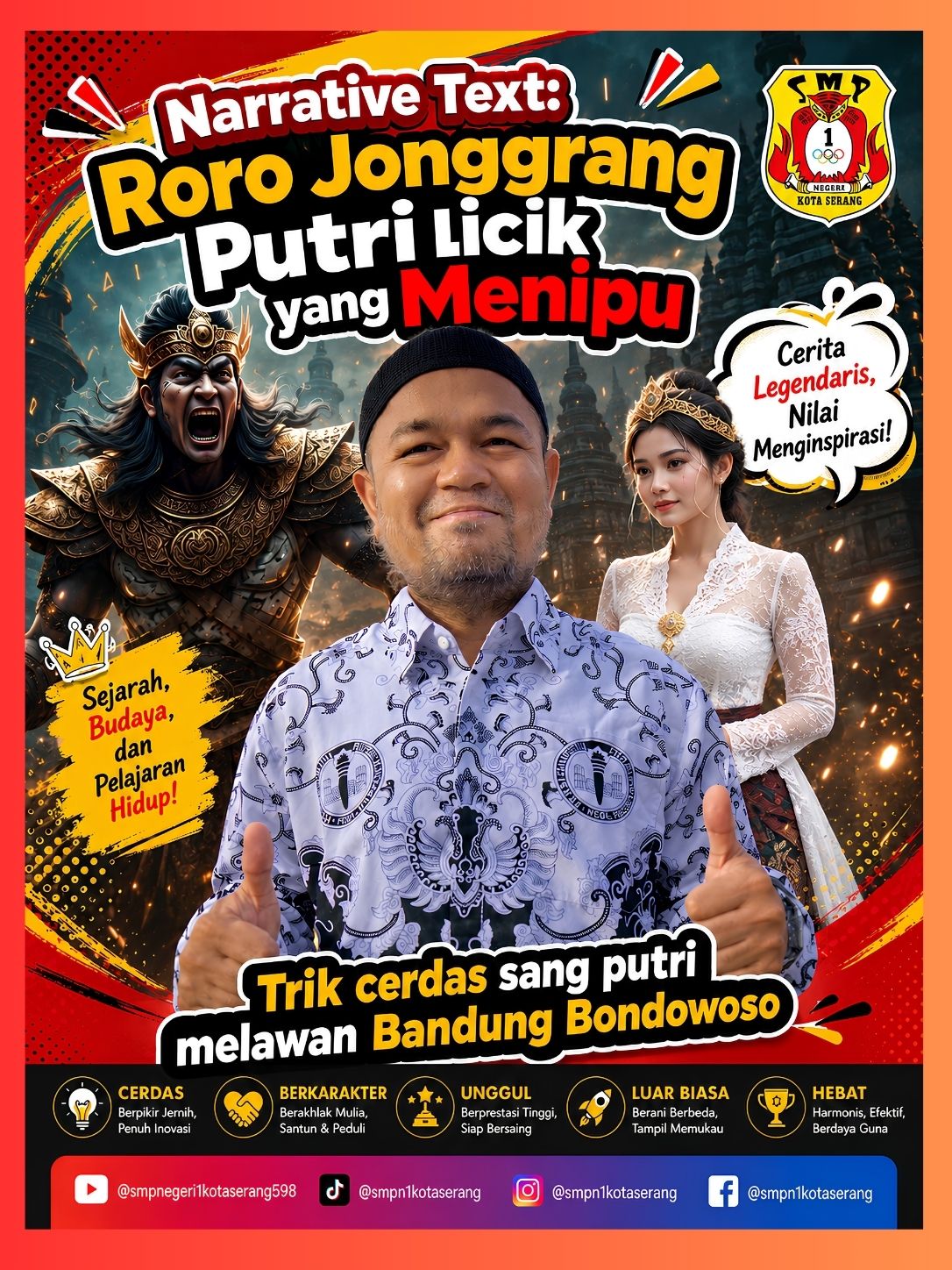 Trik cerdas sang putri melawan Bandung Bondowoso hingga lahir seribu candi legendaris