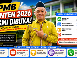 SPMB Banten 2026 Resmi Dibuka! Catat Tanggal Pentingnya