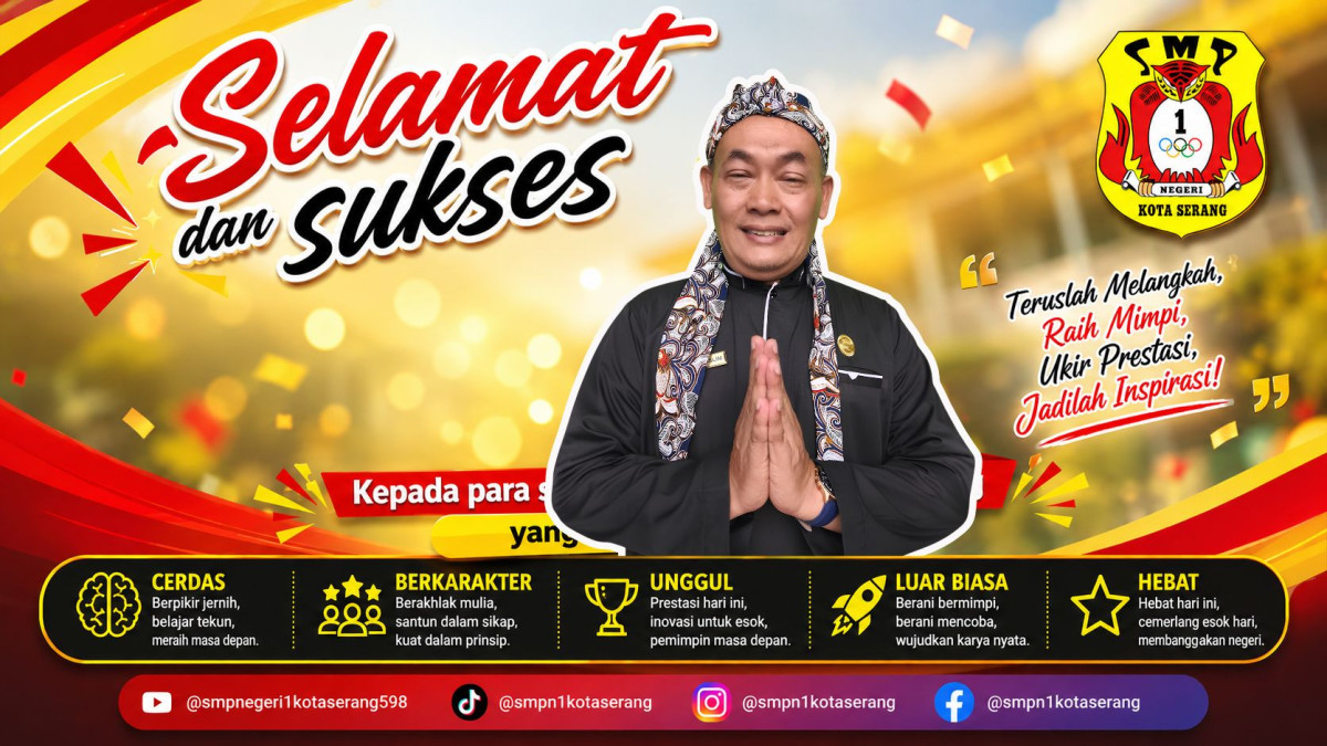 Beberapa siswa diterima di SMA/MA Kota Serang daN Banten