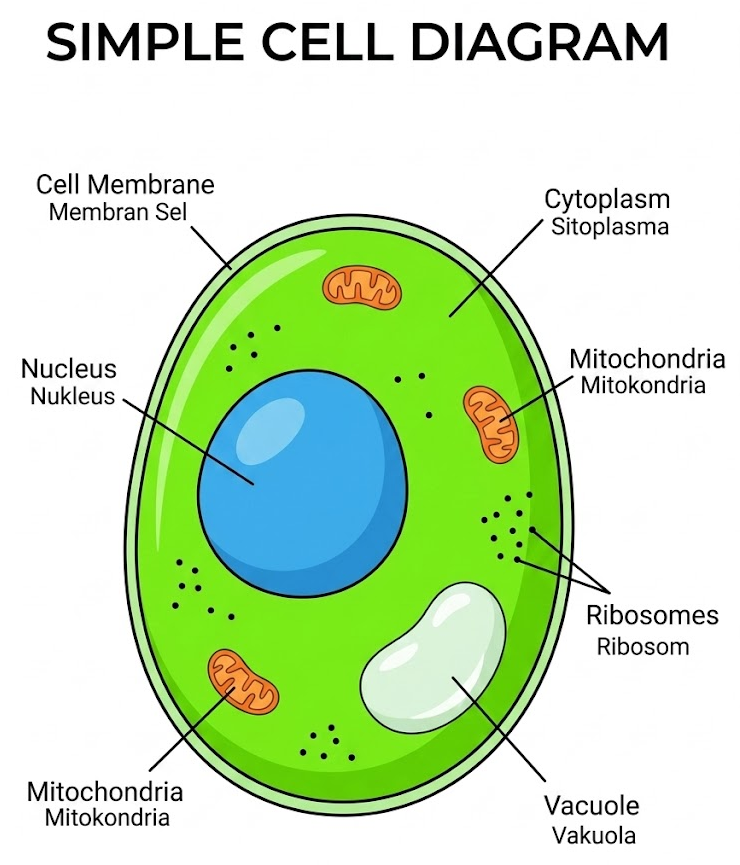 Diagram sel
