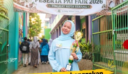 Ratu Siti Ali Nurkhanza Finajmi Juara 3 Lomba Pidato PAI Fair 2026 Tingkat Kota Serang