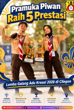 Pramuka SMP Negeri 1 Kota Serang Raih Lima Prestasi pada Lomba Galang Adu Kreasi 2026