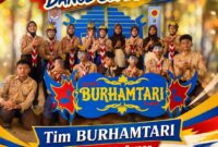 Bangga! Tim Burhamtari SMP Negeri 1 Kota Serang berhasil meraih Juara 3 Dance Semaphore pada ajang LA-GALAKSI X tingkat SMP/MTs se-Provinsi Banten. Kekompakan, latihan, dan semangat pantang menyerah menjadi kunci keberhasilan tim.