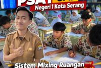 Mengintip keseruan PSAT 2026 di SMP Negeri 1 Kota Serang! Sistem mixing ruangan bikin siswa makin mandiri, berkarakter, dan siap berprestasi