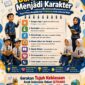 Poster 7 Kebiasaan Anak Indonesia Hebat: membentuk karakter positif melalui kebiasaan sehari‑hari di SMP Kota Serang.